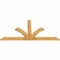 Ekena Millwork Richland Rough Sawn Timber Gable Bracket, Western Red Cedar, 96"W x 48"H x 2"D x 6"F, 12/12 Pitch GBW096X48X0206RIC00RWR - alternate 2